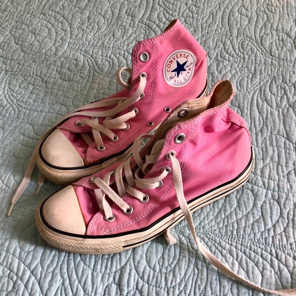 pink high top converse near me